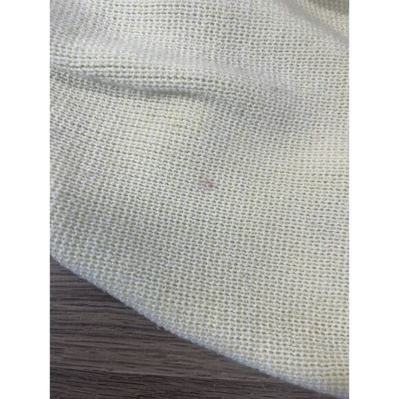 Vintage Baby Blanket Carousel Horse Merry Go Around Acrylic Baby Kisses Yellow - Picture 5 of 9